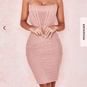House of CB mesh Cocktail Dress